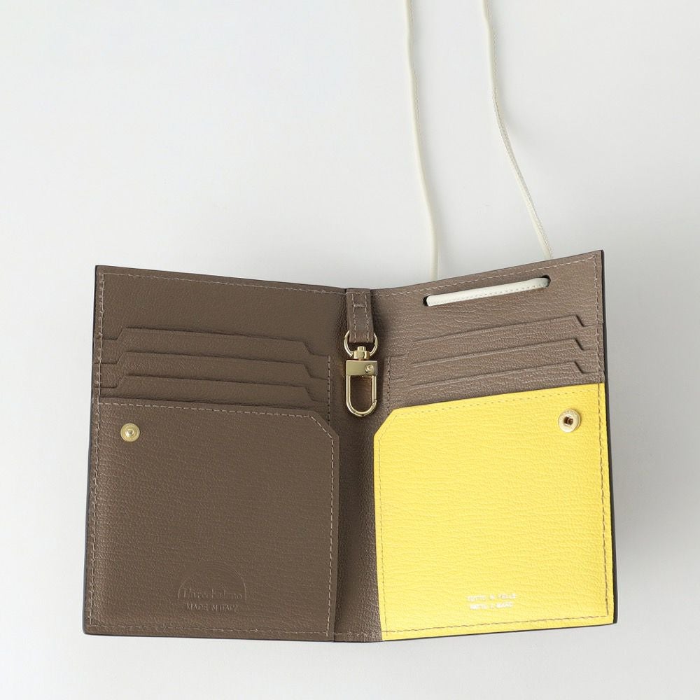 スマートショルダーウォレット GRAY*YELLOW | ラルコバレーノ公式通販