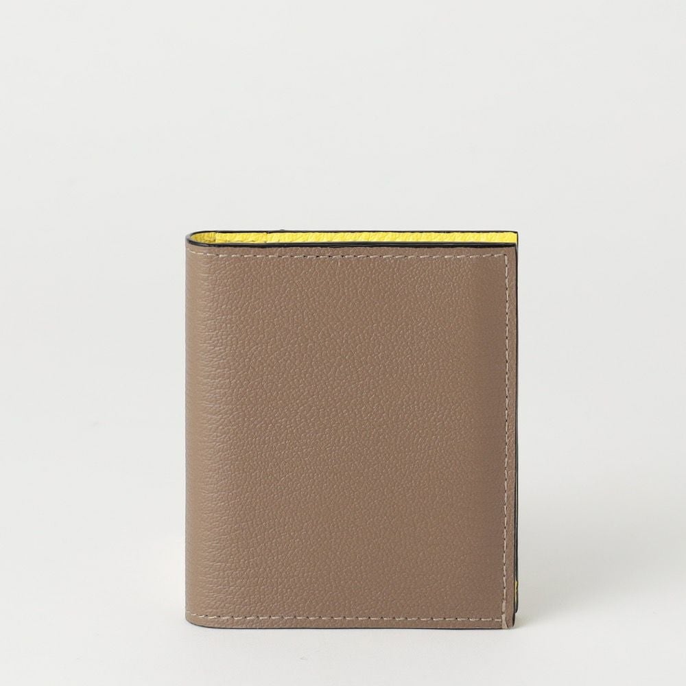 スナップタイプ二つ折りミニウォレット GRAY*YELLOW | ラルコバレーノ