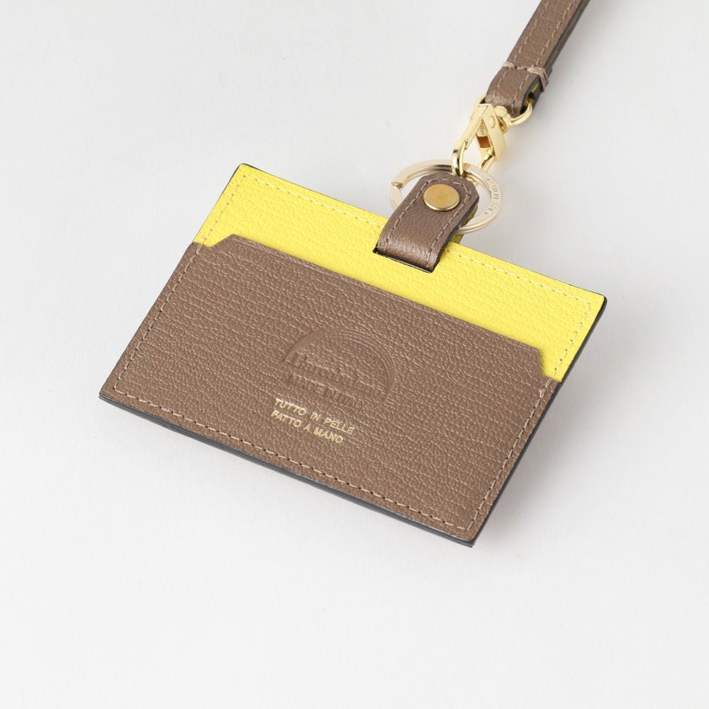 L’arcobaleno   ID ケース IDケース GRAY*YELLOW | ラルコバレーノ公式通販