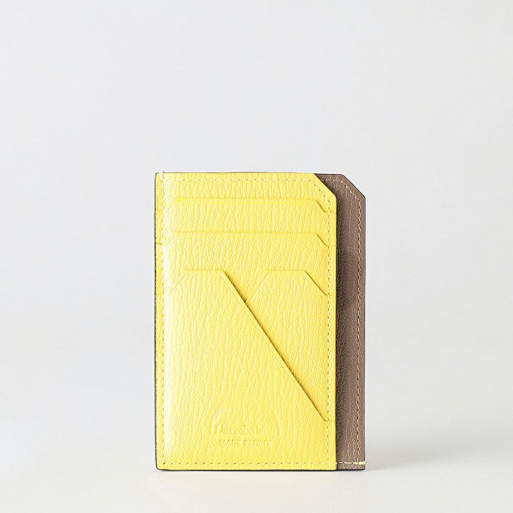 ラルコバレーノ　スマートカードウォレット　GRAY*YELLOW スマートミニウォレット GRAY*YELLOW | ラルコバレーノ公式通販