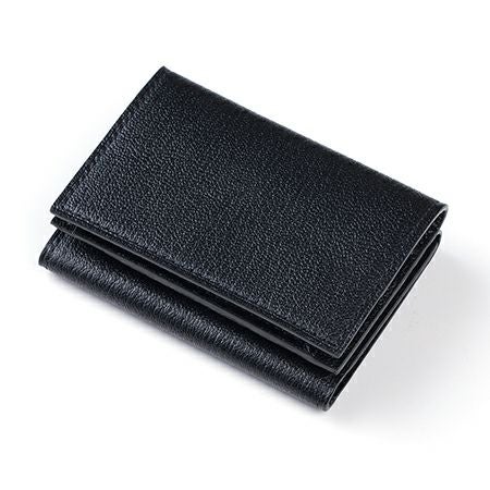 三つ折りミニウォレット BLACK | ラルコバレーノ公式通販