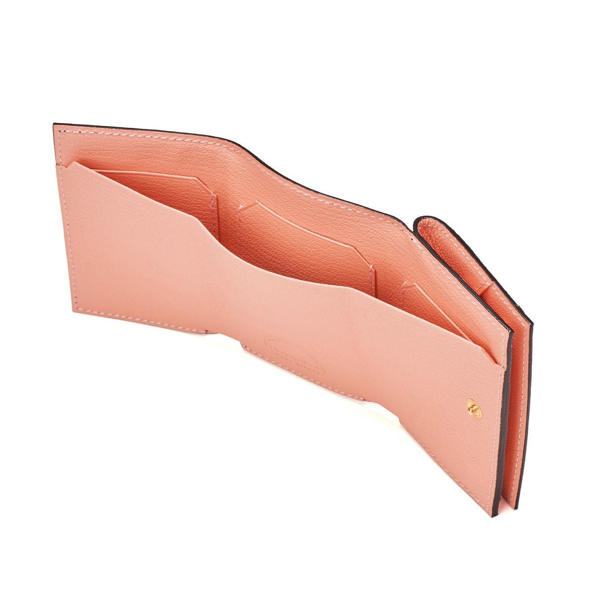三つ折りミニウォレットNAVY*PINK | ラルコバレーノ公式通販