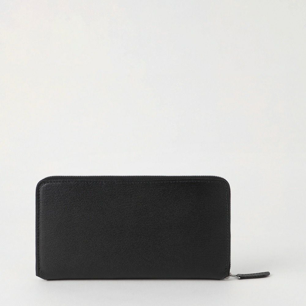 【美品】ラルコバレーノ　ドレスラウンドジップウォレット　ダークブラウン ドレスラウンドジップウォレット BLACK*GRAY | ラルコバレーノ公式通販