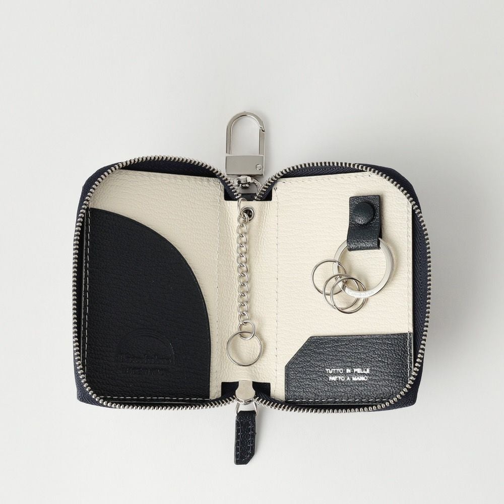 スマートWキーケース NAVY*WHITE | ラルコバレーノ公式通販