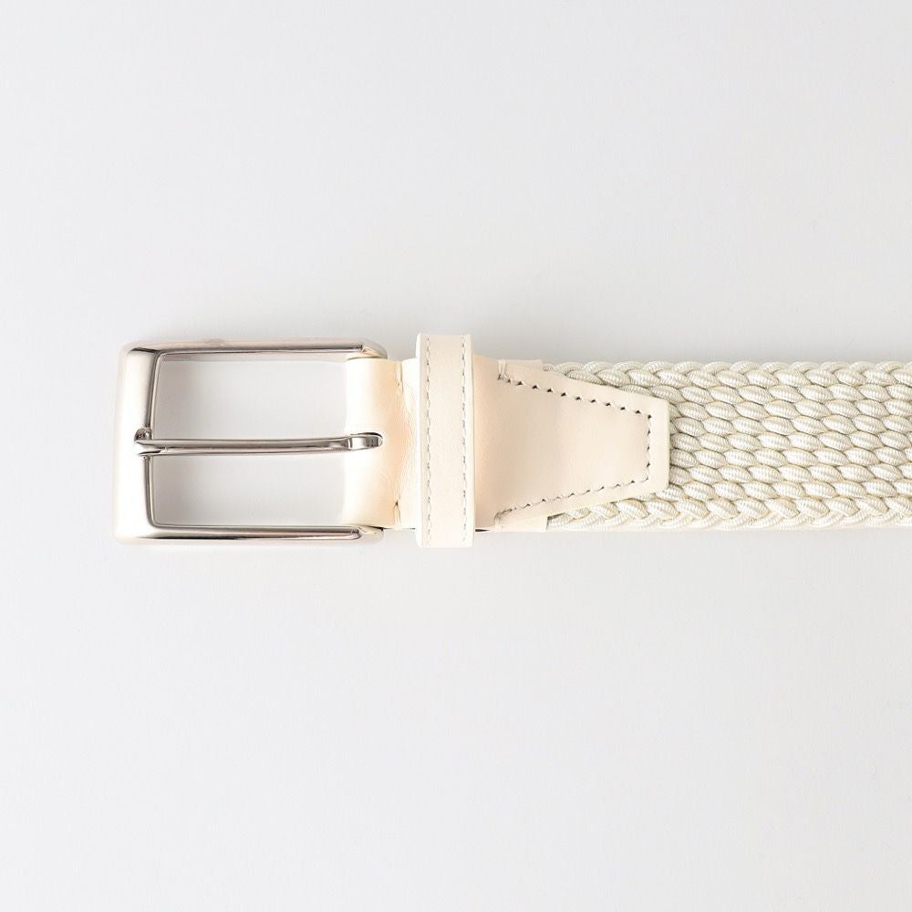 35mm エラスティックメッシュベルト IVORY | ラルコバレーノ公式通販