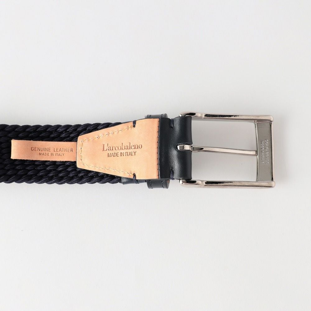 35mm エラスティックメッシュベルト NAVY | ラルコバレーノ公式通販