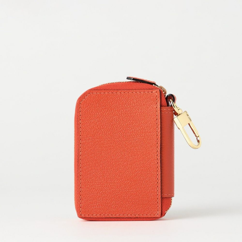 【新品未使用】ラルコバレーノ スマートWキーケース レザー オレンジ ホワイト スマートWキーケース ORANGE*WHITE | ラルコバレーノ公式通販