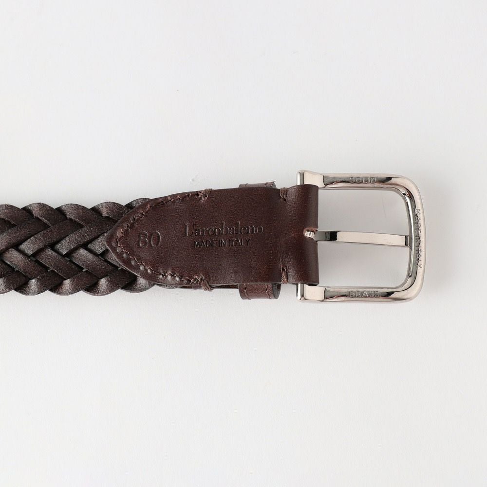 30mm レザーメッシュベルト D.BROWN | ラルコバレーノ公式通販