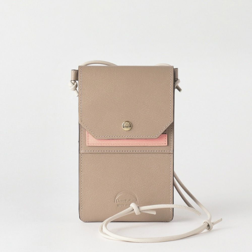 スマートカードウォレット BEIGE*PINK | ラルコバレーノ公式通販