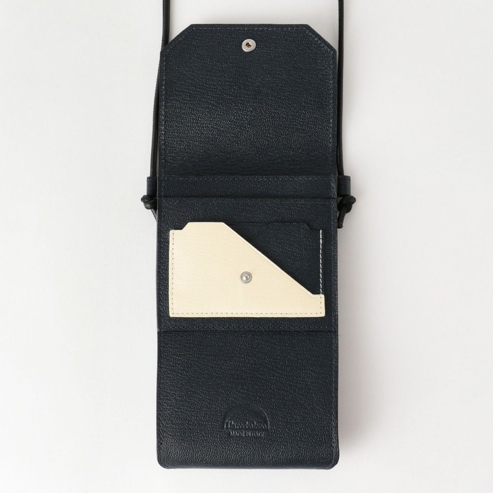 フラップショルダーウォレット NAVY*WHITE | ラルコバレーノ公式通販