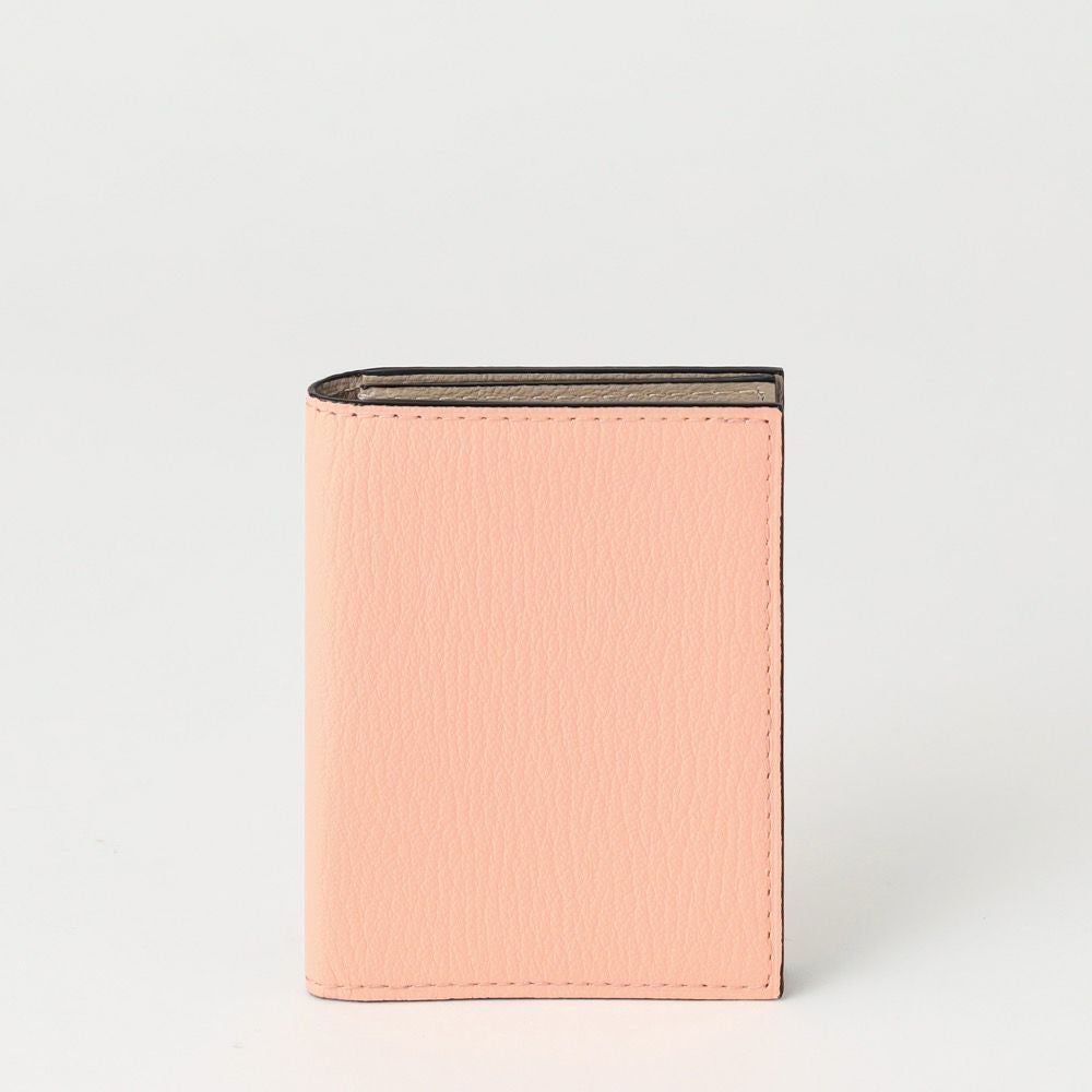2363【新品 定価2.2万円】ラルコバレーノ☆名刺入れ☆BEIGE*PINK