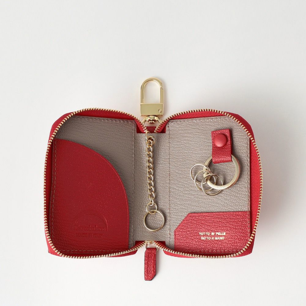 スマートWキーケース RED*TORTORA | ラルコバレーノ公式通販