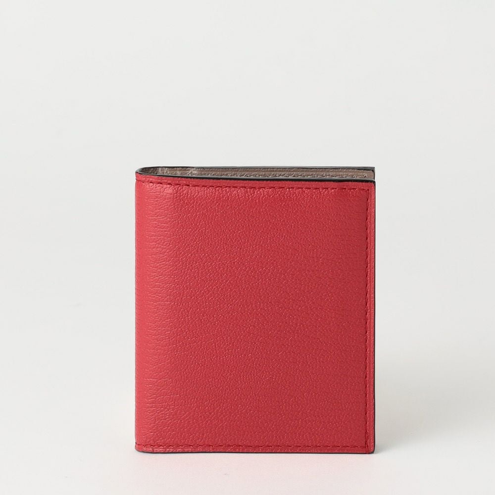 スナップタイプ二つ折りミニウォレット RED*TORTORA | ラルコバレーノ