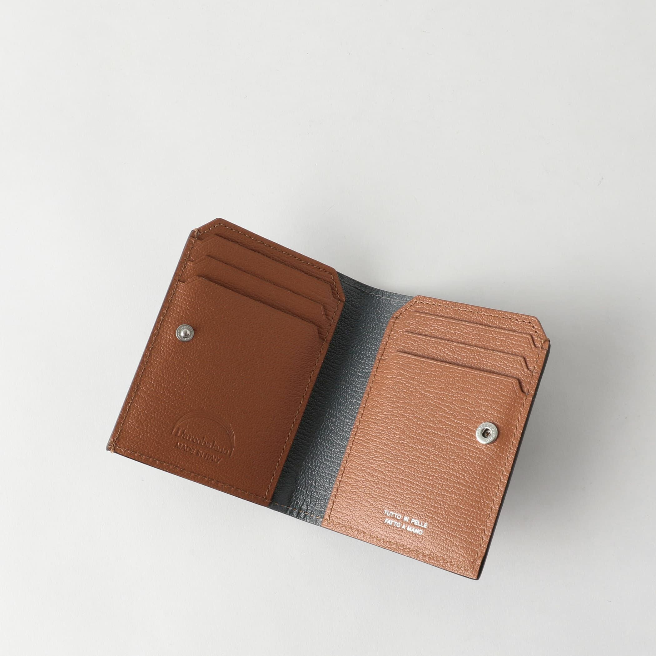 スマートカードウォレット CHARCOAL GRAY*CARAMELLO | ラルコバレーノ