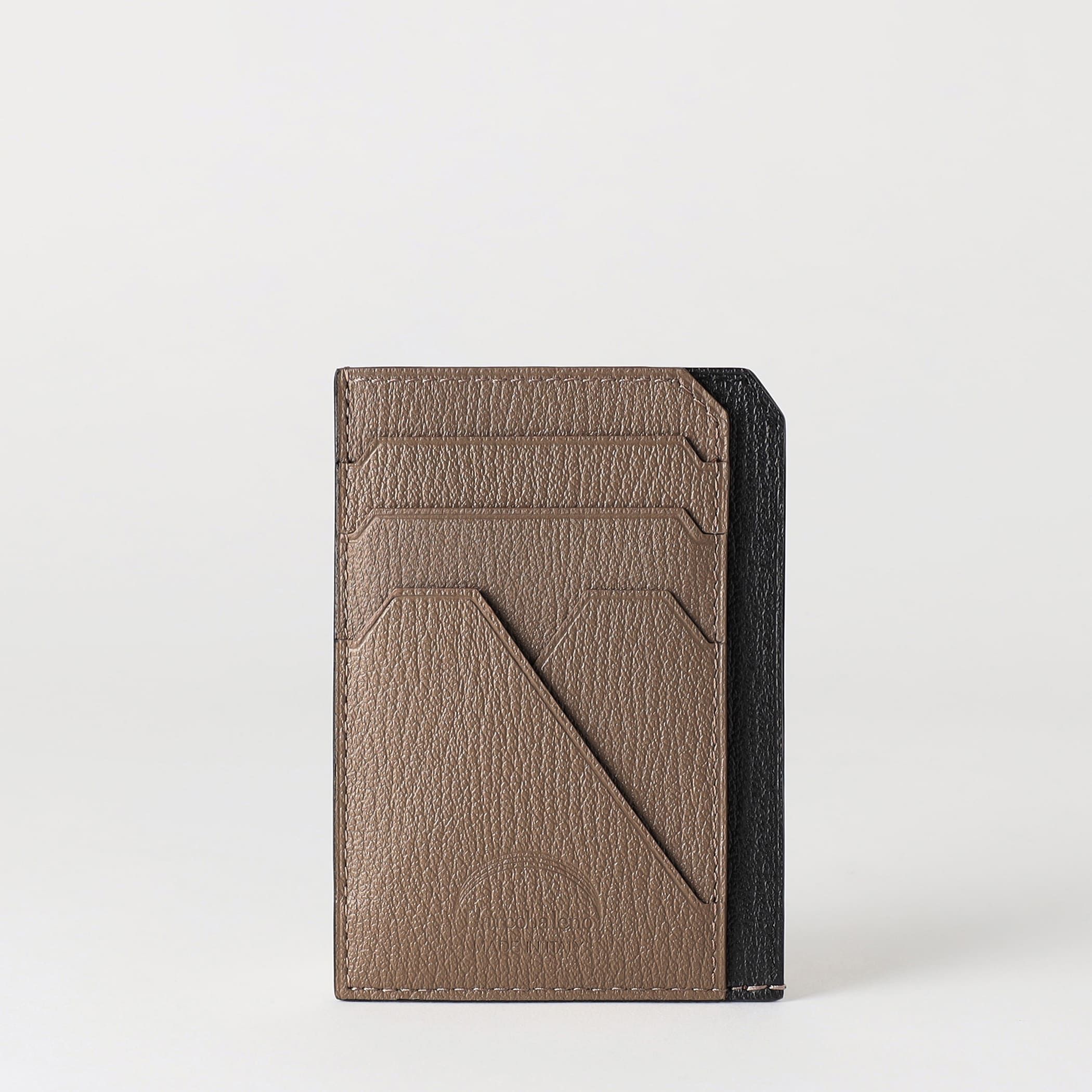 スマートミニウォレット CHARCOAL GRAY*CARAMELLO | ラルコバレーノ