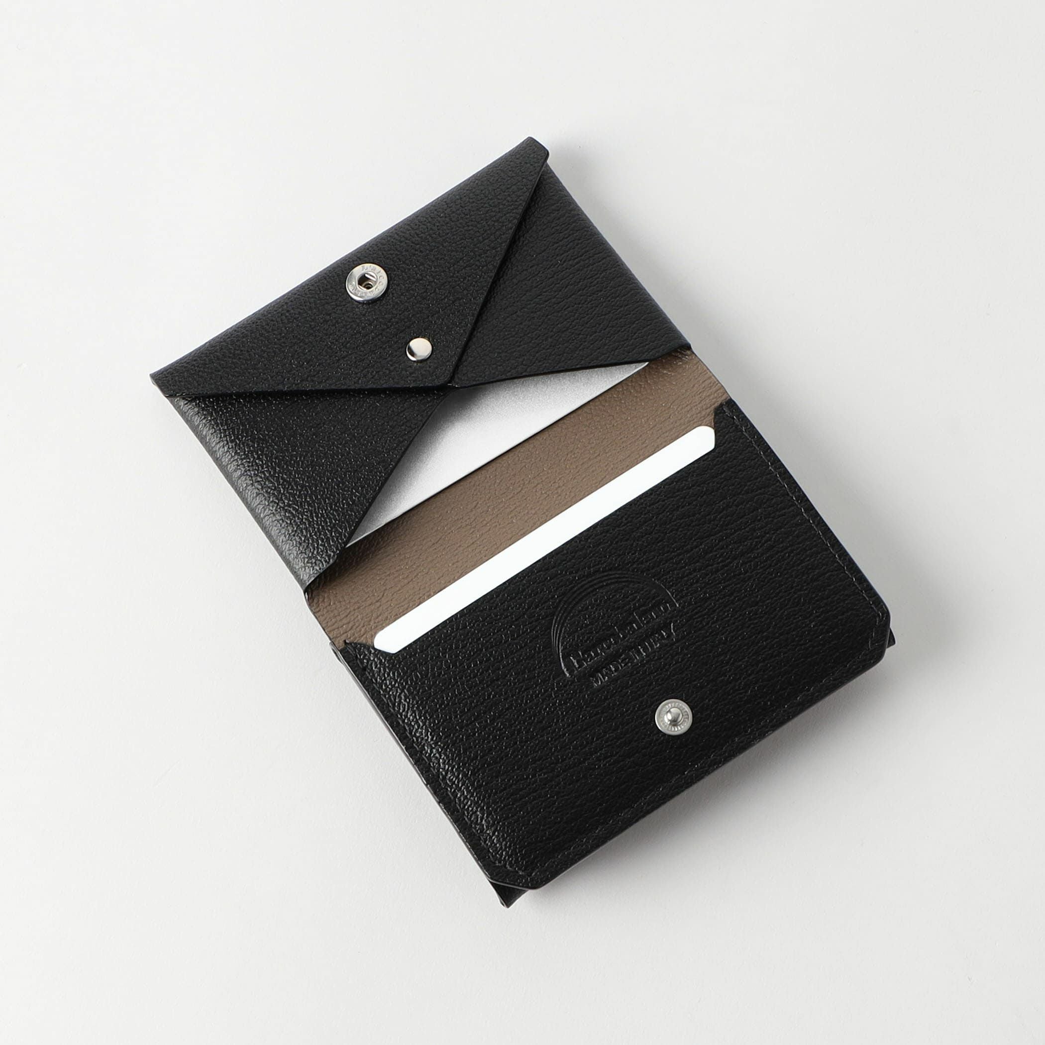 【未使用】L'arcobaleno フォールディウォレット BLACK/GRAY フォールディウォレット BLACK*GRAY | ラルコバレーノ公式通販
