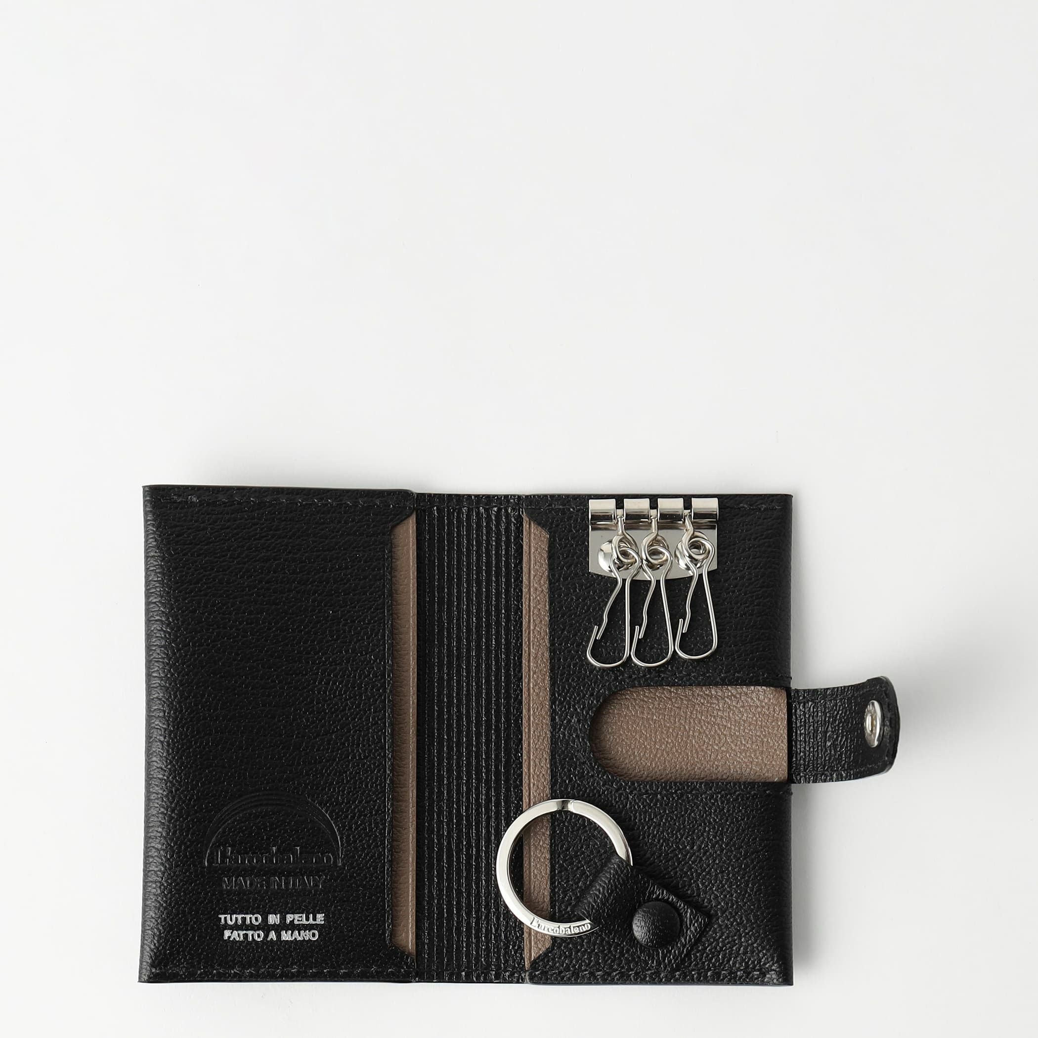 ベルテッドキーケース BLACK*GRAY | ラルコバレーノ公式通販
