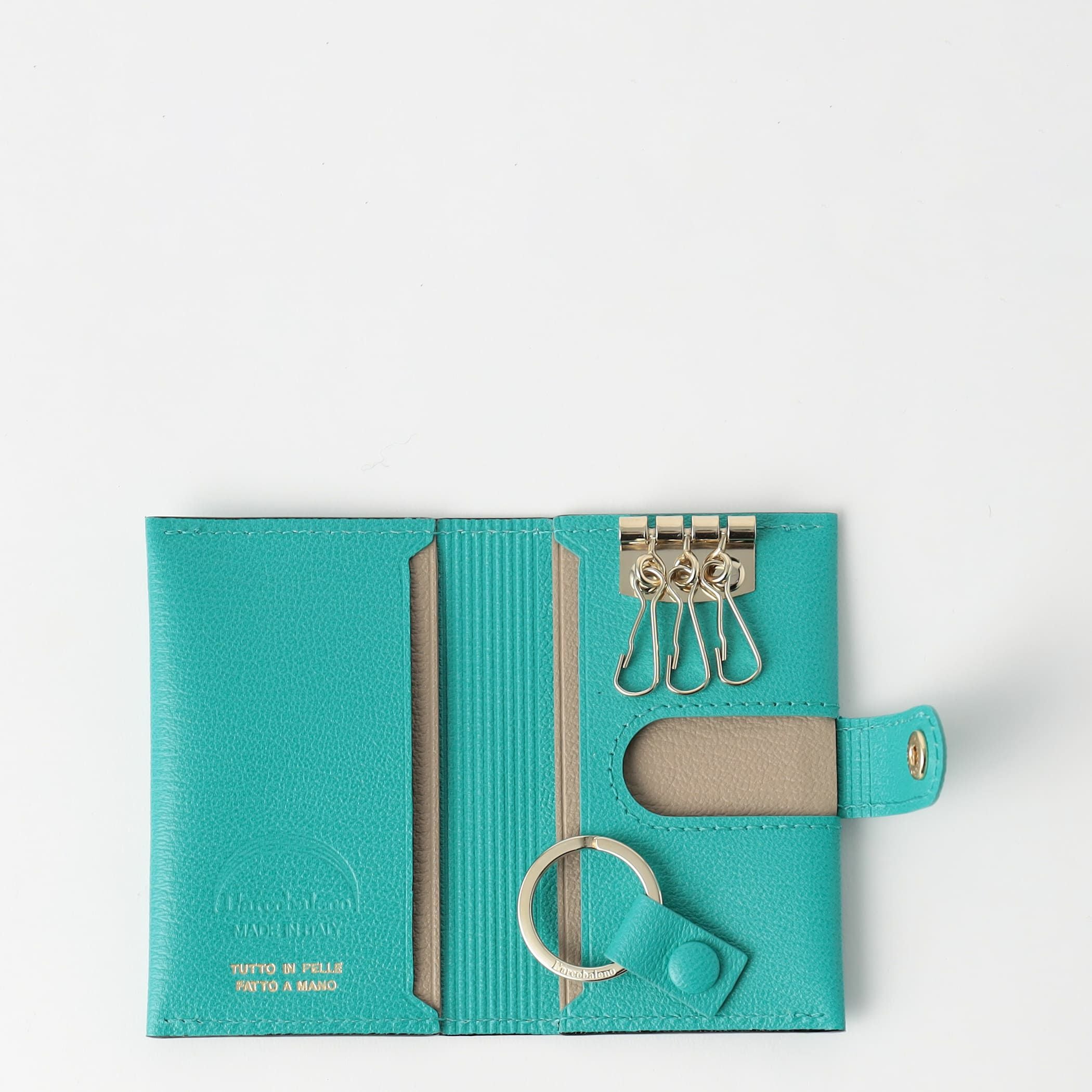 ベルテッドキーケース AQUATIC*BEIGE | ラルコバレーノ公式通販