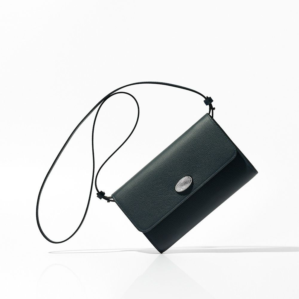 エバーレーン　クロスボディ　マイクミニバック MZ Wallace Stone Blue Mini Chelsea Shoulder Bag | MZ Wallace