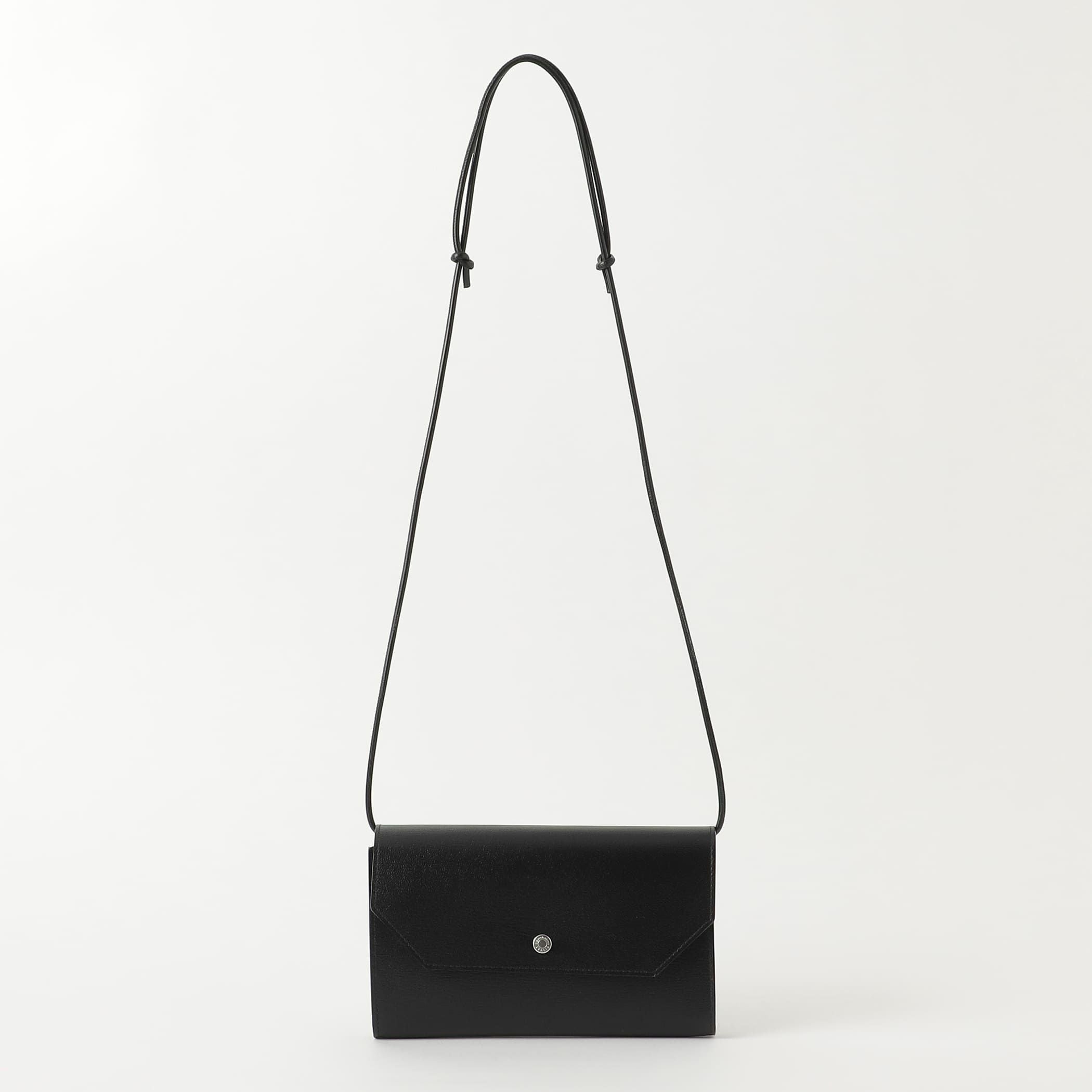 フラップショルダー＆クラッチバッグ BLACK*GRAY | ラルコバレーノ公式通販