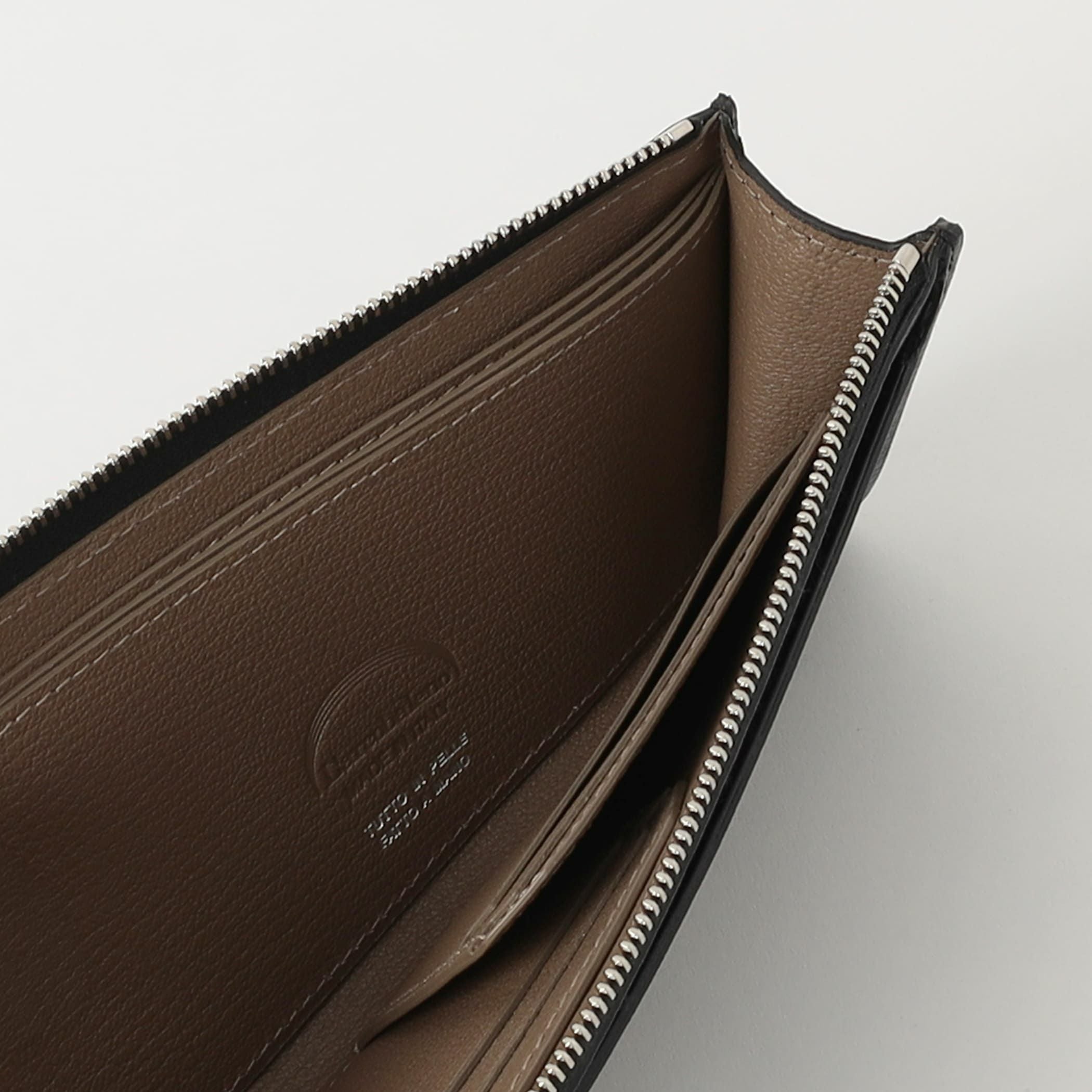 スマートロングウォレット BLACK*GRAY | ラルコバレーノ公式通販