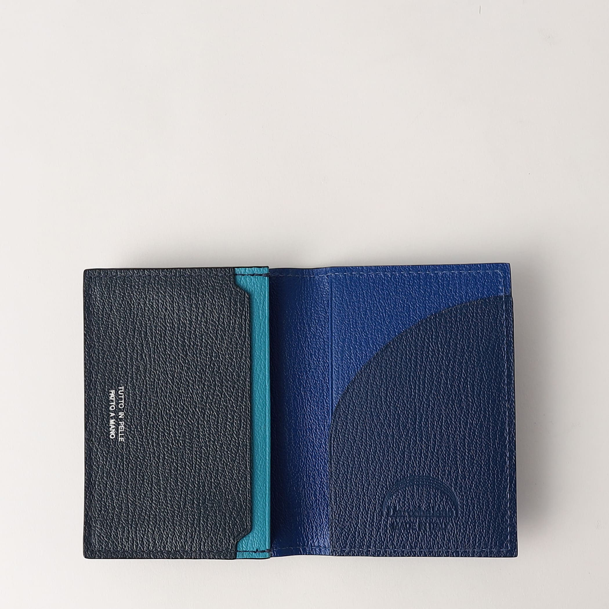 26夏シーズン限定】名刺入れ BLUE*AVIO*TURQUOISE | ラルコバレーノ