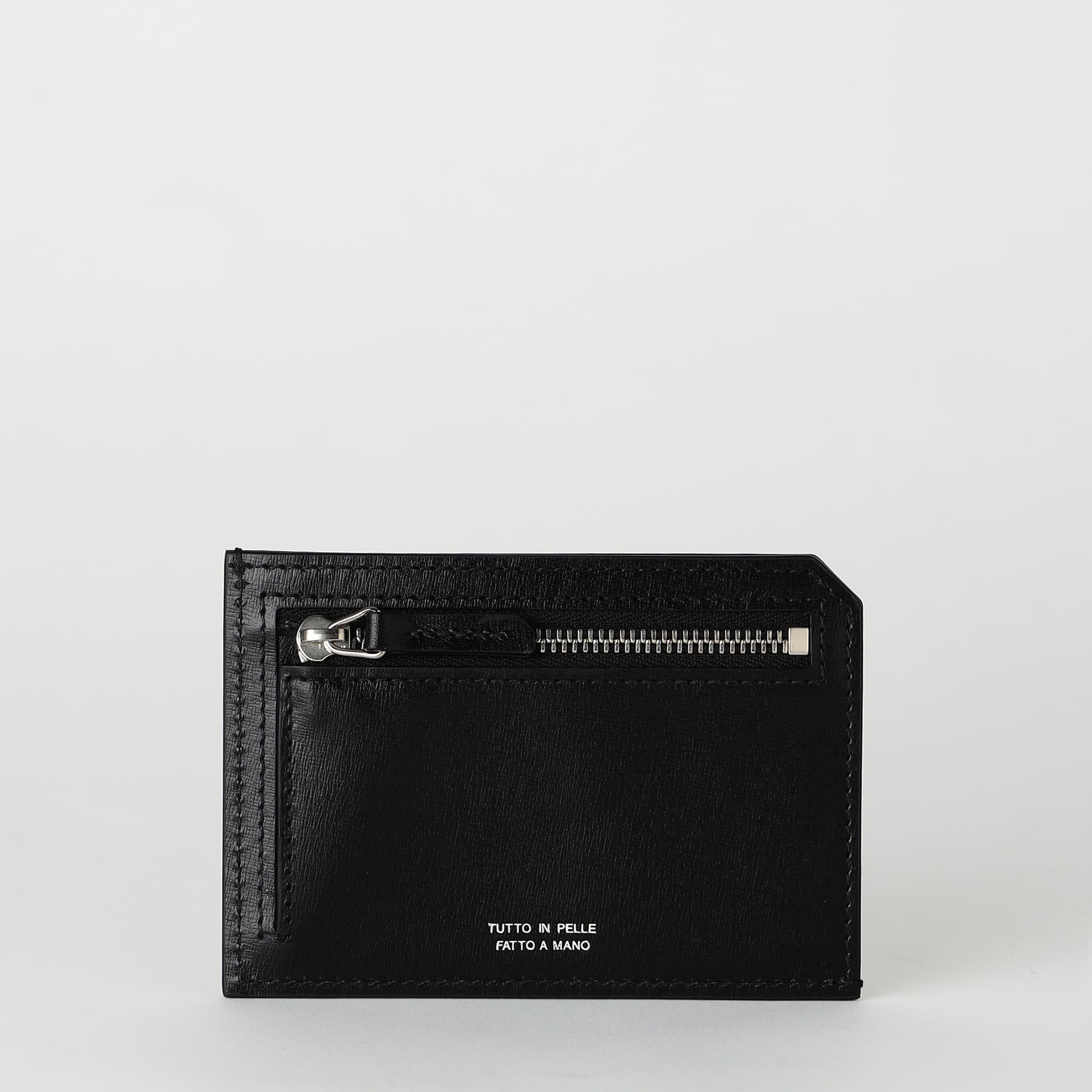 スマートミニウォレット グレインカーフ BLACK | ラルコバレーノ公式通販